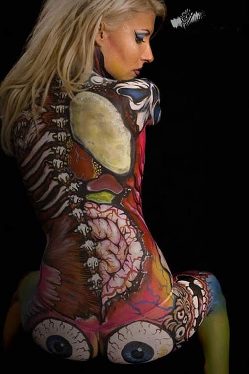 12 mẫu body painting trang phục sexy nhất - 11