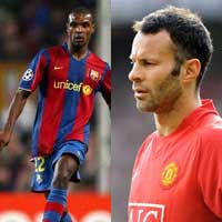Cái đầu Giggs và trái tim Abidal