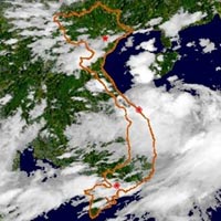 Xuất hiện áp thấp nhiệt đới trên Biển Đông