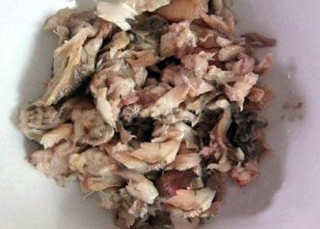 Canh rau đay mồng tơi nấu cá rô đồng - 4