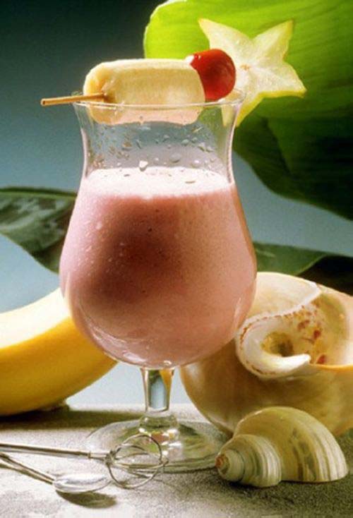 Giải nhiệt với hai món Mocktail đơn giản, Coffee - bar, Ẩm thực, Am thuc, mon ngon, Mocktail, thuc uong, Mocktaill chuoi, Mocktail dua buoi