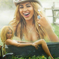Nữ thần Beyonce mơ màng trên đồng cỏ