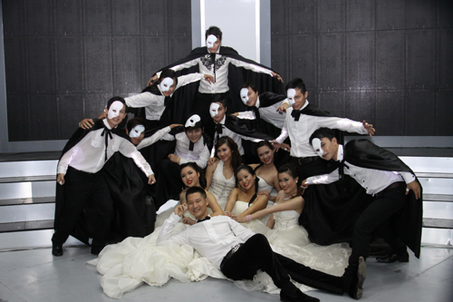 Chồng Mỹ Lệ đến cổ vũ cho vợ, Ca nhạc - MTV, My Le, Hop ca tranh tai 2012, hợp ca tranh tài, hop ca tranh tai, Phan Dinh Tung, Khanh Linh, Duc Tuan, Nguyen Khang, Ca si, Doi hop ca
