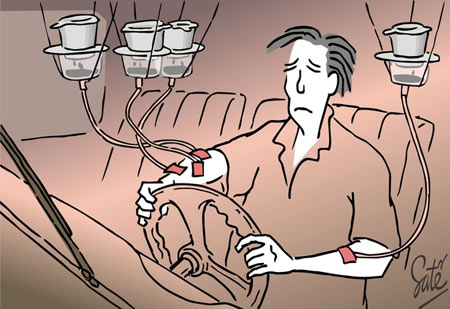 Có một nỗi sợ hãi mang tên ''xe buýt''.