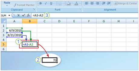 Cách dùng hàm trong Excel 2007 để xác định thông tin ngày, Tin học văn phòng, Công nghệ thông tin, Cach dung ham trong Excel 2007, Excel 2007, cach dung ham Excel 2007, Excel, thu thuat trong Excel 2007, meo hay Excel 2007,