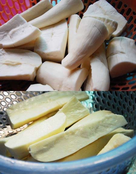 Khoai mì nấu sữa bùi béo - 3