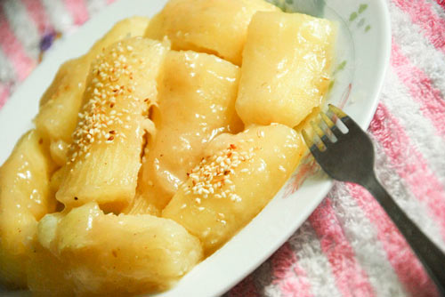 Khoai mì nấu sữa bùi béo - 8