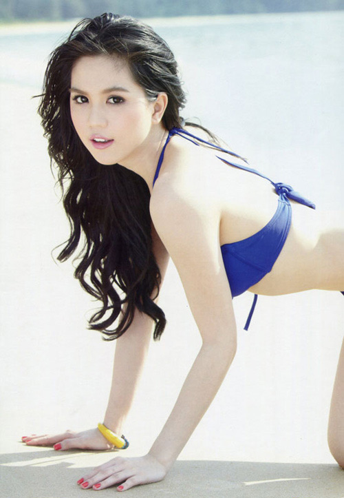 Ngọc Trinh mặc bikini trên tạp chí Thái, Thời trang, ngoc trinh, nu hoang noi y, thoi trang, bikini, do boi, thoi trang do boi, ngoc trinh 9x