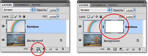 Tạo hiệu ứng cầu vồng sau mưa bằng Photoshop - 13