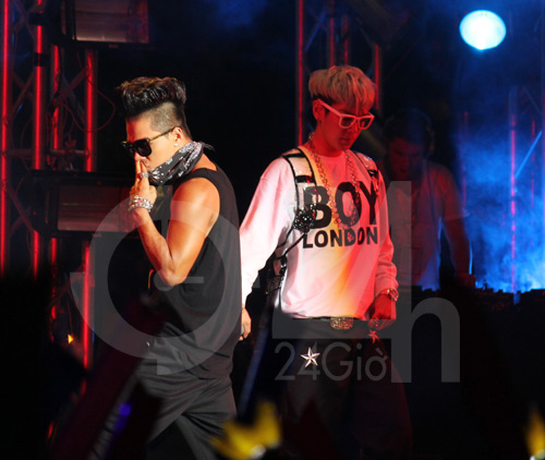 Big Bang nghẹt thở trong vòng vây fan Việt, Ca nhạc - MTV, Big Bang, Big Bang den Viet Nam, SoudFest, dai nhac hoi, sao ngoai, ca si, tin tuc
