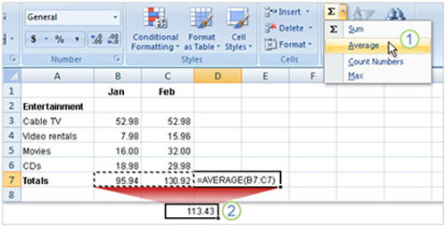 Tìm hiểu Excel 2007: Cách nhập công thức, Tin học văn phòng, Công nghệ thông tin, Excel 2007, thu thuat Excel 2007, ham Excel 2007, meo Excel 2007, cong thuc Excel 2007, hoc Excel 2007, tim hieu ve Excel 2007,