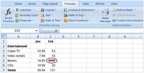 Tìm hiểu Excel 2007: Cách nhập công thức, Tin học văn phòng, Công nghệ thông tin, Excel 2007, thu thuat Excel 2007, ham Excel 2007, meo Excel 2007, cong thuc Excel 2007, hoc Excel 2007, tim hieu ve Excel 2007,