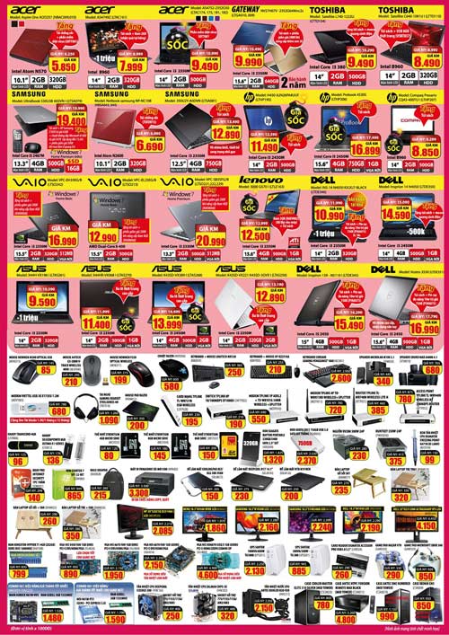 Hanoicomputer giảm giá 50% các sản phẩm công nghệ, Thị trường - Tiêu dùng, 