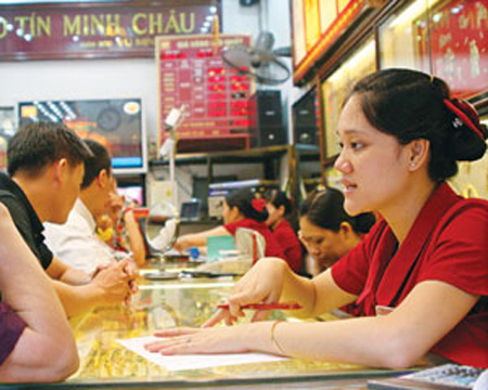 Giá vàng khó bật dậy, Tin giá vàng, Tài chính - Bất động sản, vang, gia vang trong nuoc, gia vang the gioi, luot song, kinh doanh vang, dau co, doanh nghiep, sjc, bao
