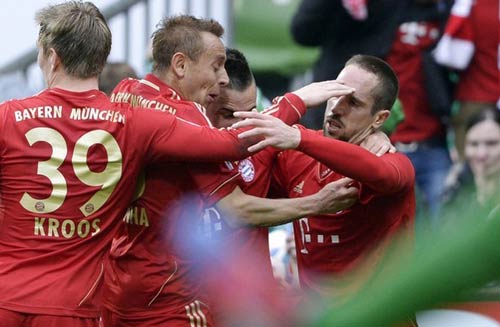 Bremen - Bayern: Người hùng và tội đồ, Bóng đá Đức, Bóng đá, Bremen vs Bayern, Bremen, Bayern, Hum xam, bundesliga, real, champions league, ribery, bong da duc, bong da, bong da 24h, ket qua bong da, bao bong da