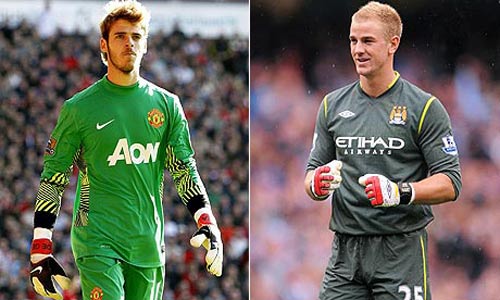 So găng Joe Hart – De Gea: Kẻ tám lạng, người nửa cân, Bóng đá, joe hart - de gea, so gang joe hart - de gea, joe hart vs de gea, derby manchester, thu mon joe hart, thu mon de gea, man city - mu, ngoai hang anh, bongda, bong da 24h, ket qua bong da, bao bong da