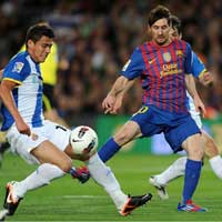 Barca – Espanyol: Siêu Messi, siêu kỉ lục