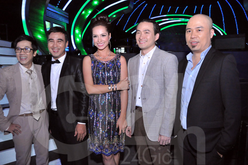 Mr Đàm, Bảo Thy cổ vũ cho Got Talent, Ca nhạc - MTV, Dam Vinh Hung, Mr Dam, Bao Thy, Truong Nam Thanh, Minh Khang, Thuy Hanh, Vietnam got talent, Ha ANh Tuan, Nguyen thao