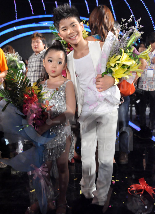 Thúy Hạnh cuồng nhiệt vì cặp đôi nhí, Ca nhạc - MTV, thuy hanh, thanh loc, huy tuan, ban giam khao, dang quan bao ngoc, vietnam's got talent, chung ket vietnam got talent 2012