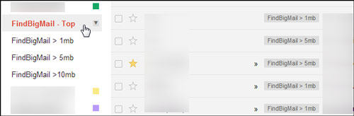 5 thủ thuật giúp tăng dung lượng trống trên Gmail, Công nghệ thông tin, tai khoan gmail, gmail, file dinh kem, dung luong trong, IMAP, email, web, Find Big Mail, hom thu, luu tru, thu thuat tien ich, cong nghe thong tin