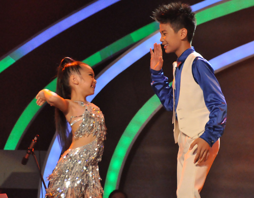 Mẹ Đăng Quân không lo con mình tự kiêu, Ca nhạc - MTV, Dang quan, Dang quan bao ngoc, vietnam got talent, cap doi nhi, chung ket viet nam got talent