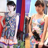 Váy họa tiết khuấy động dân văn phòng
