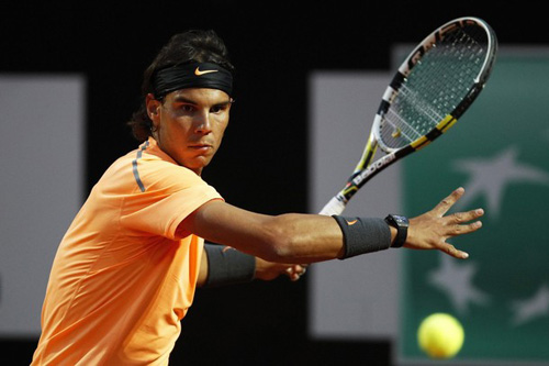 Nadal - Mayer: Khởi đầu cuộc chinh phạt (Vòng 2 Rome Masters), Thể thao, Nadal - Mayer, Nadal, tay vot, quan vot, tennis, the thao, Rafa, video tennis, vua dat nen