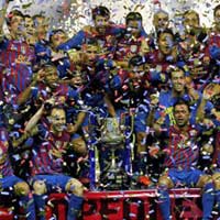 Video: Barca ăn mừng chức vô địch Cúp nhà Vua