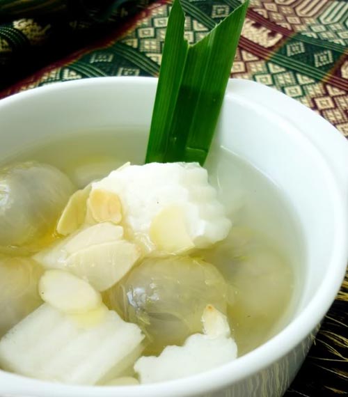 Chè nhãn rau câu hạnh nhân mát lạnh - 2