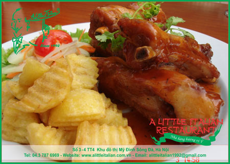 A Little Italian: Miễn phí set menu trẻ em dịp 1/6, Ẩm thực, 