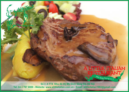 A Little Italian: Miễn phí set menu trẻ em dịp 1/6, Ẩm thực, 