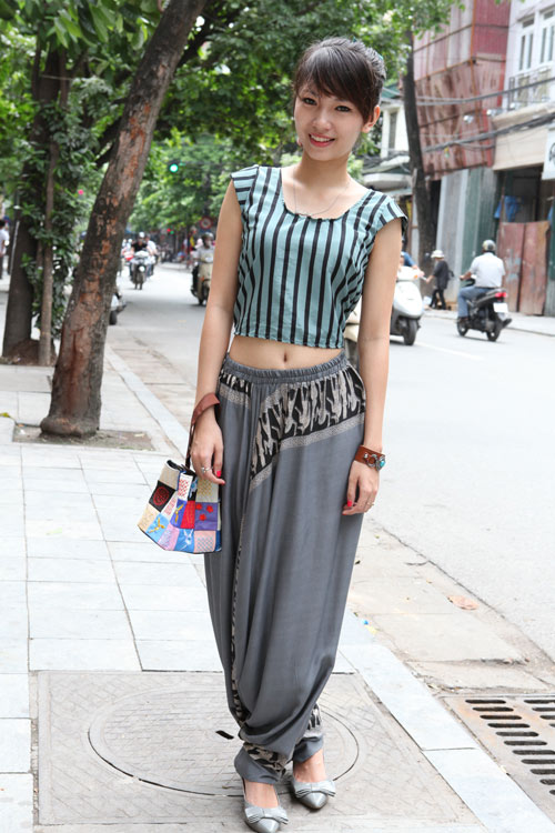 Crop top cho cô nàng vintage, Thời trang, crop top, thoi trang, video, xuan he 2012