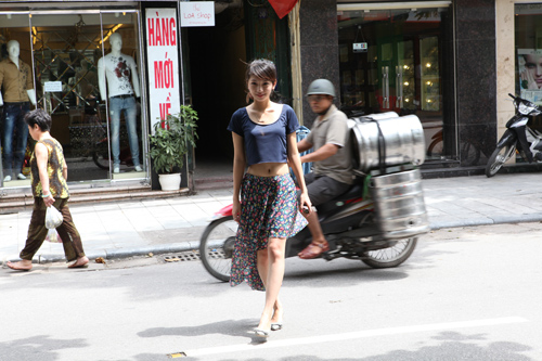 Crop top cho cô nàng vintage, Thời trang, crop top, thoi trang, video, xuan he 2012