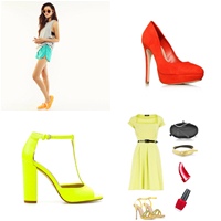 Gợi ý mix đồ với giày neon