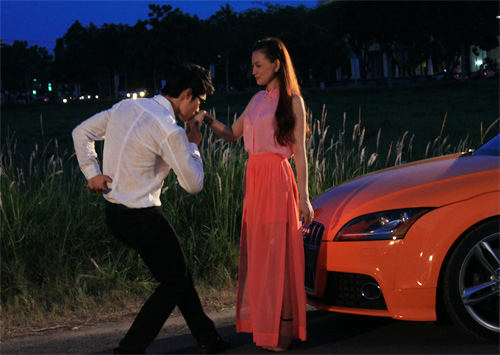 Nam Thành ôm hôn Thu Thủy, Ca nhạc - MTV, Nam Thanh, Thu Thuy, tinh tu, nguoi yeu, mv, clip, ca si, tin tuc