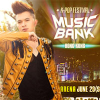 Nam Cường đến Hong Kong dự Music Bank
