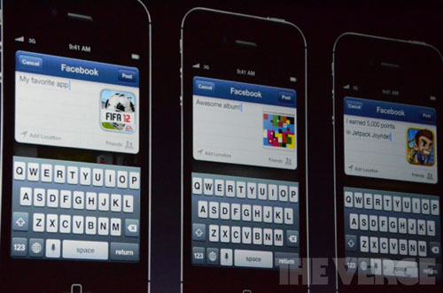 iOS 6 chính thức ra mắt, Phần mềm ngoại, Công nghệ thông tin, iOS 6, he dieu hanh iOS 6, ra mat iOS 6, iOS 6 beta, download iOS 6, Siri, Apple, WWDC 2012, iPhone 3GS, iPad, iPad 2, iPad 3, iPod Touch, iOS 5