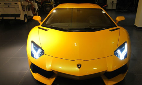 Cận cảnh "siêu bò" Aventador của Cường đô la - 5