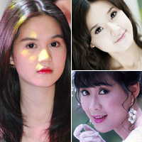 Những đôi mắt nai thơ ngây của showbiz