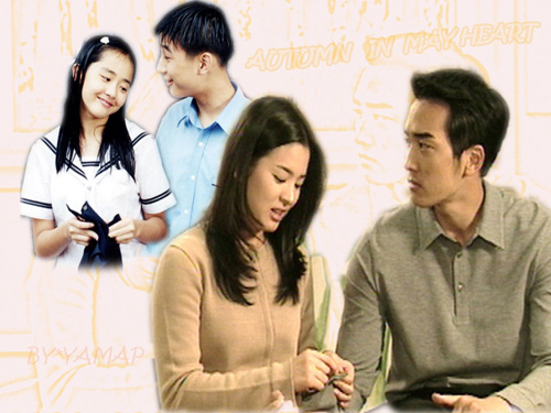 Đẫm lệ vì Trái tim mùa thu, Phim, trai tim mua thu, phim truyen hinh han, phim han, song hye kyo, song seung heon, moon geun young, won bin, nhac phim trai tim mua thu, dao dien trai tim mua thu