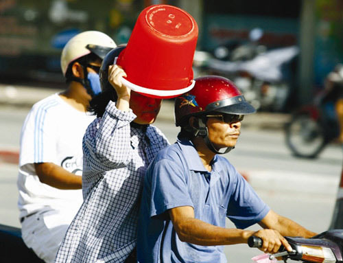 Những chiêu chống nắng nóng ngày hè, Cười 24H,