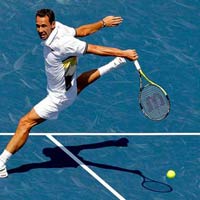 Tennis: Kỹ thuật bắt vô lê trên lưới