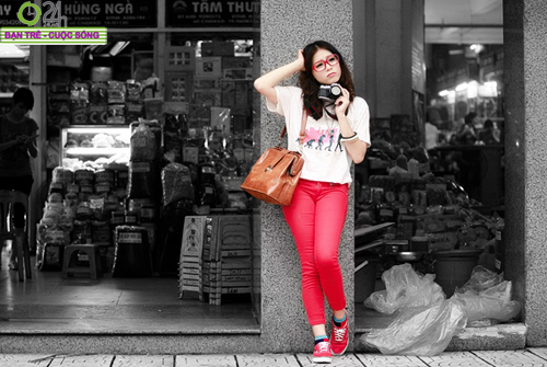 Cô phóng viên năng động, Bạn trẻ - Cuộc sống, hot girl Linh rin, hot girl thuy linh, hot girl ha thanh, hot girl viet, anh girl xinh, phong vien nang dong