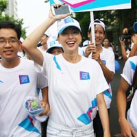 Thắp lửa Olympic bằng công nghệ