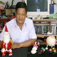 Người tạo hình bằng vỏ trứng nhiều nhất Việt Nam