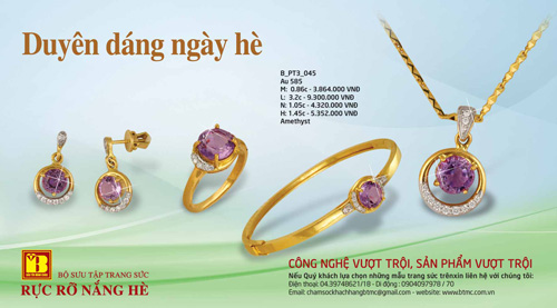 Trang sức "Rực rỡ nắng hè" thu hút khách hàng, Thị trường - Tiêu dùng, 