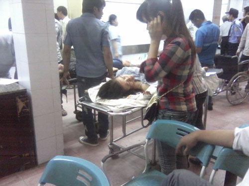 Nổ mìn cướp tiệm vàng giữa thủ đô, An ninh Xã hội, no min cuop tiem vang, cuop tiem vang, cuop vang, no min, tiem vang nguyen thai hoc, tiem vang hoang tin, bao, tin hot, tin hay
