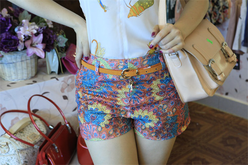 Short hoa khuấy động hè 2012, Thời trang, short hoa, short cap cao, he 2012, video