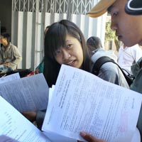 Không để thí sinh nhầm khối thi