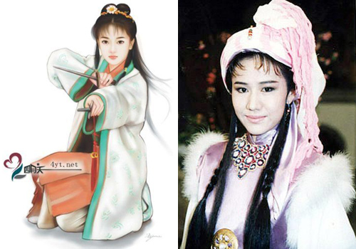Bi kịch chuyện tình nàng A Châu, Phim, A chau,kieu phong,thien long bat bo,luu dao,ho quan,kim dung,tieu thuyet kiem hiep kim dung,phim kiem hiep kim dung,dien vien trung quoc,my nhan hoa ngu,sao hoa ngu,my nhan trong phim kiem hiep kim dung,tin tuc